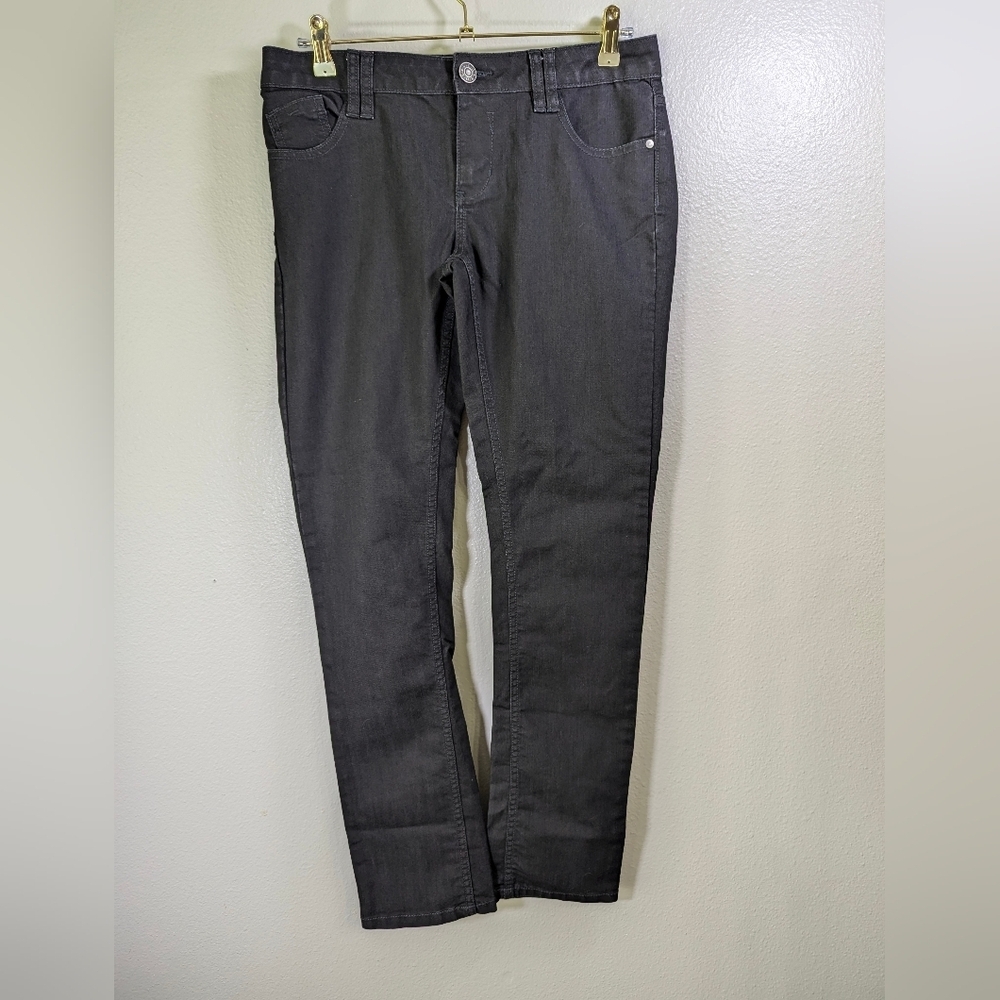 A.N.A Black Jeans Straight Fit Size 8 Euc